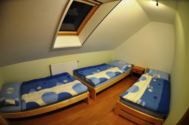 Třílůžkový pokoj s oddělenými lůžky